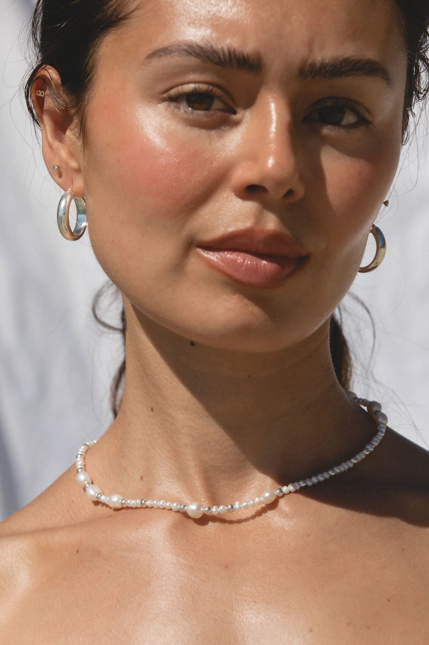 Morning Tide Pearl Necklace - Image 4