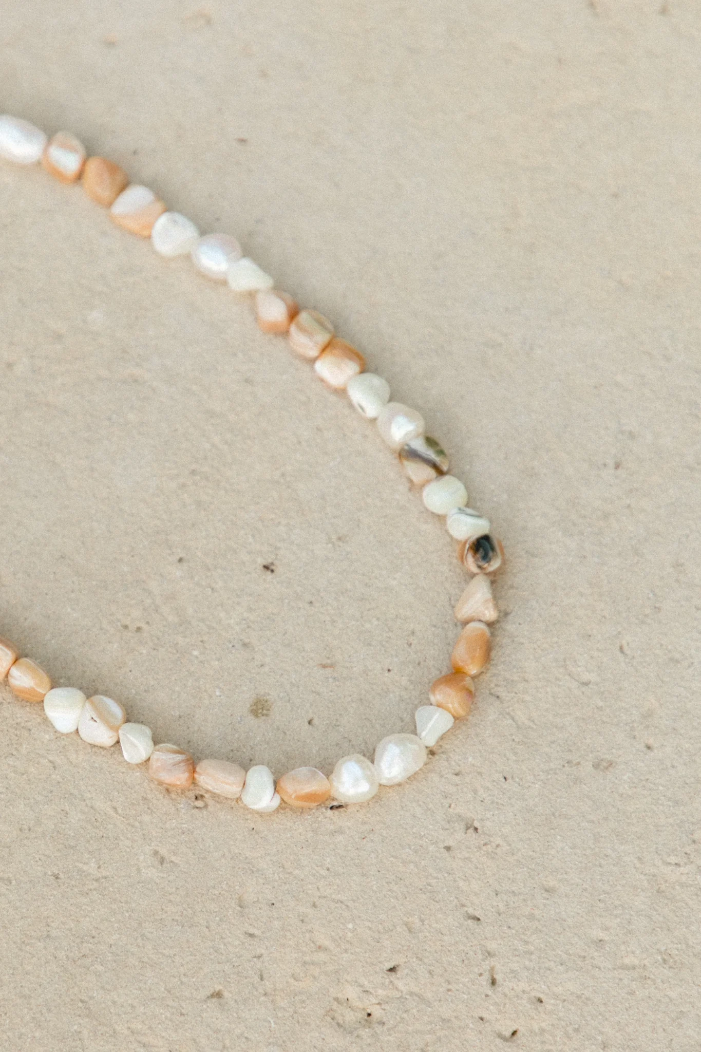 Mother Of Pearl Beaded Necklace - Image 4