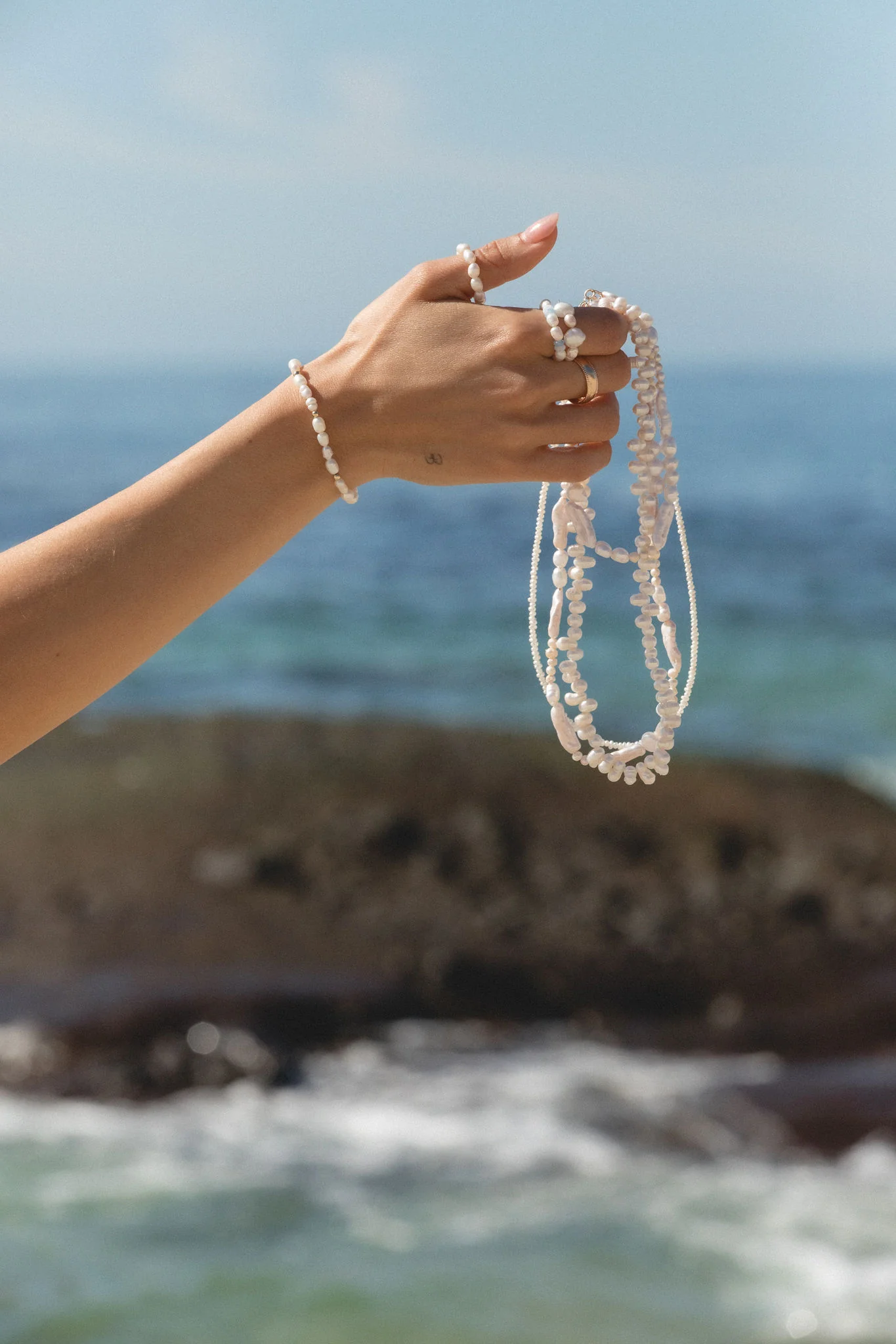 Isla Pearl Ring - Image 9