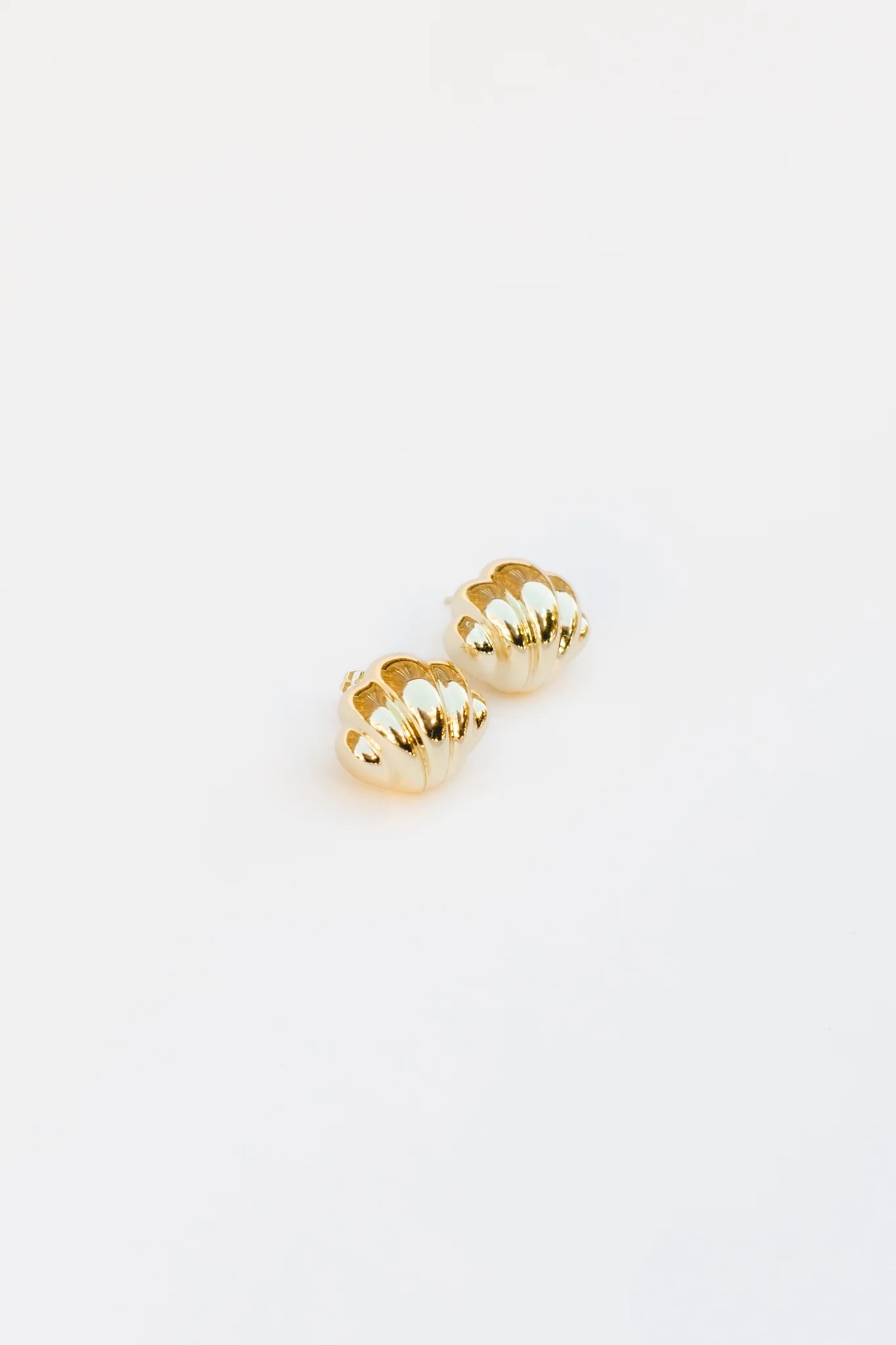 Oversized Shell Studs