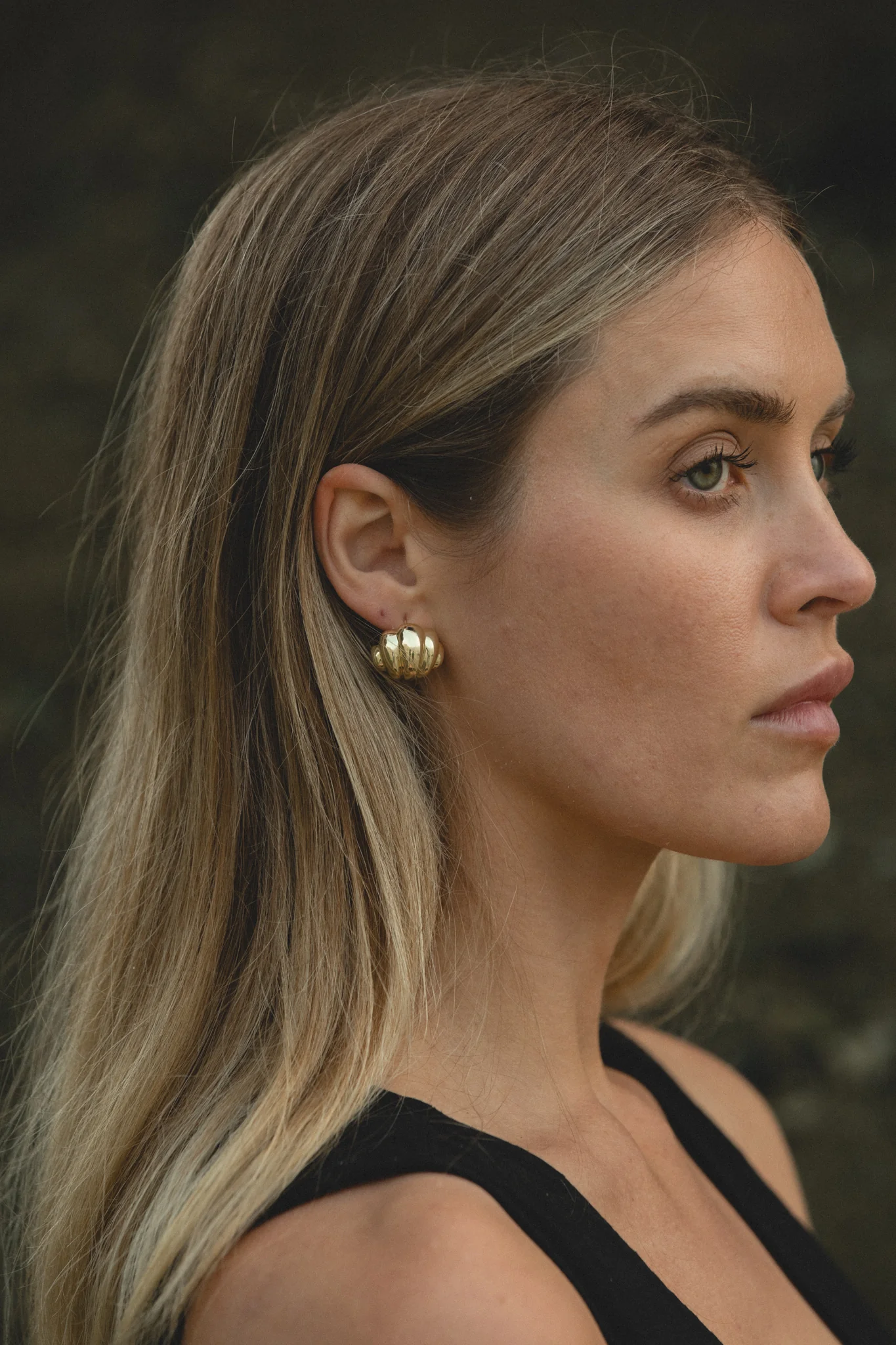 Oversized Shell Studs - Image 5
