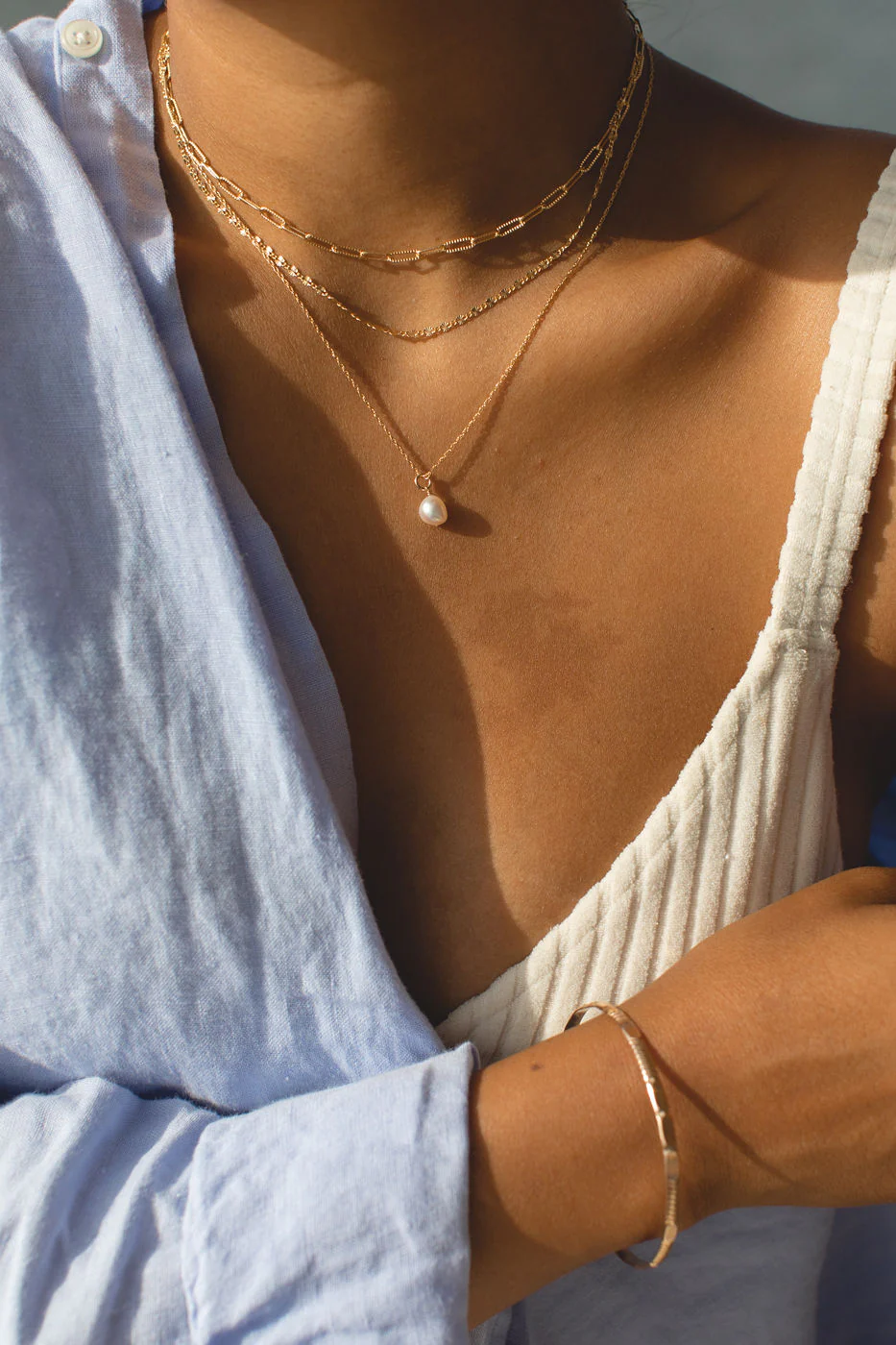 Pearl Drop Necklace - Image 7
