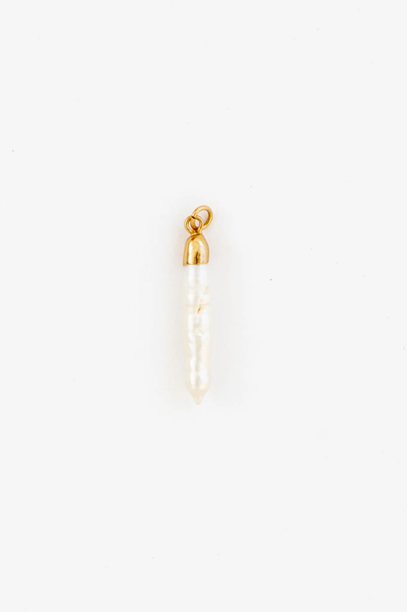 Pearl Spear Charm