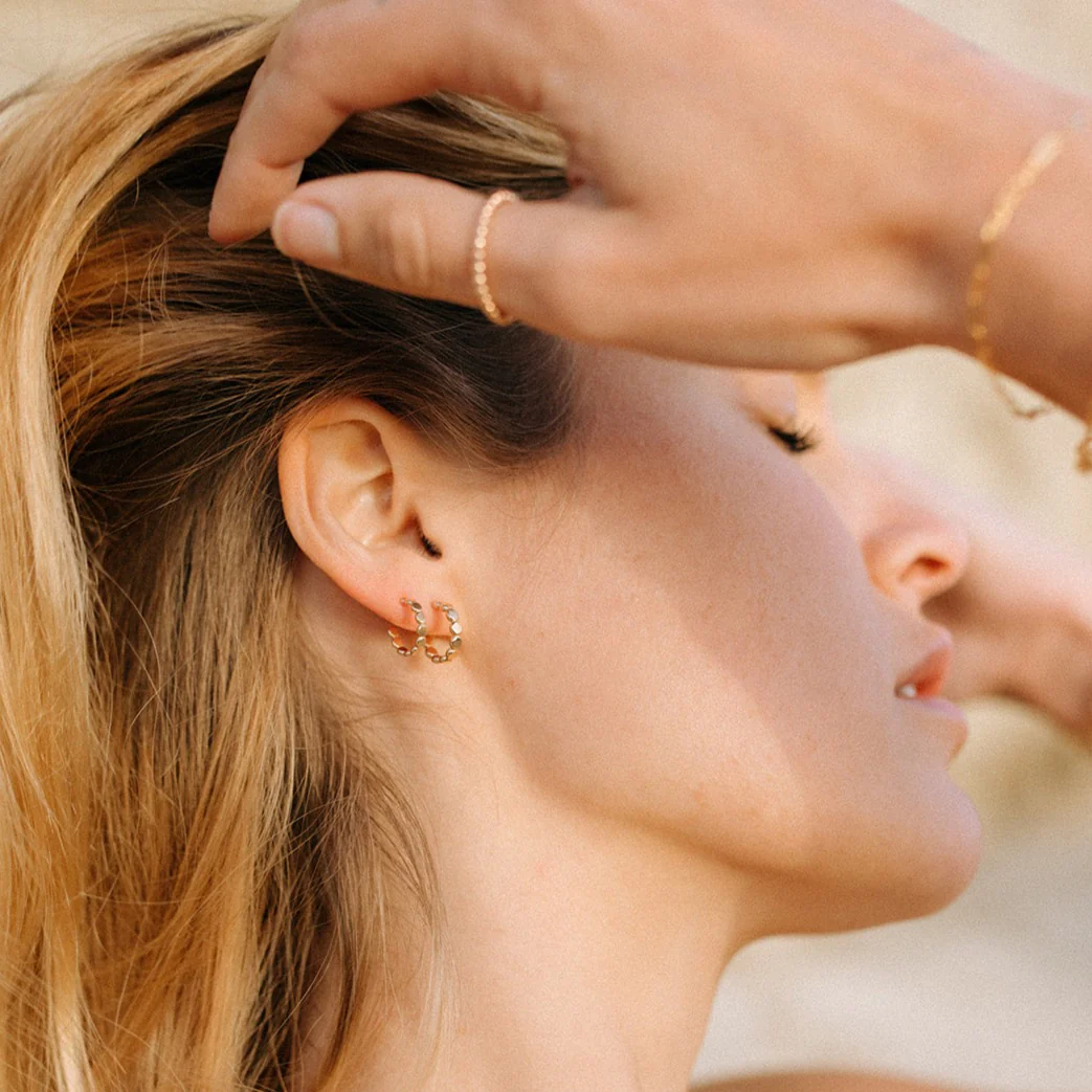 Perfect Beaded Hoops - Image 9