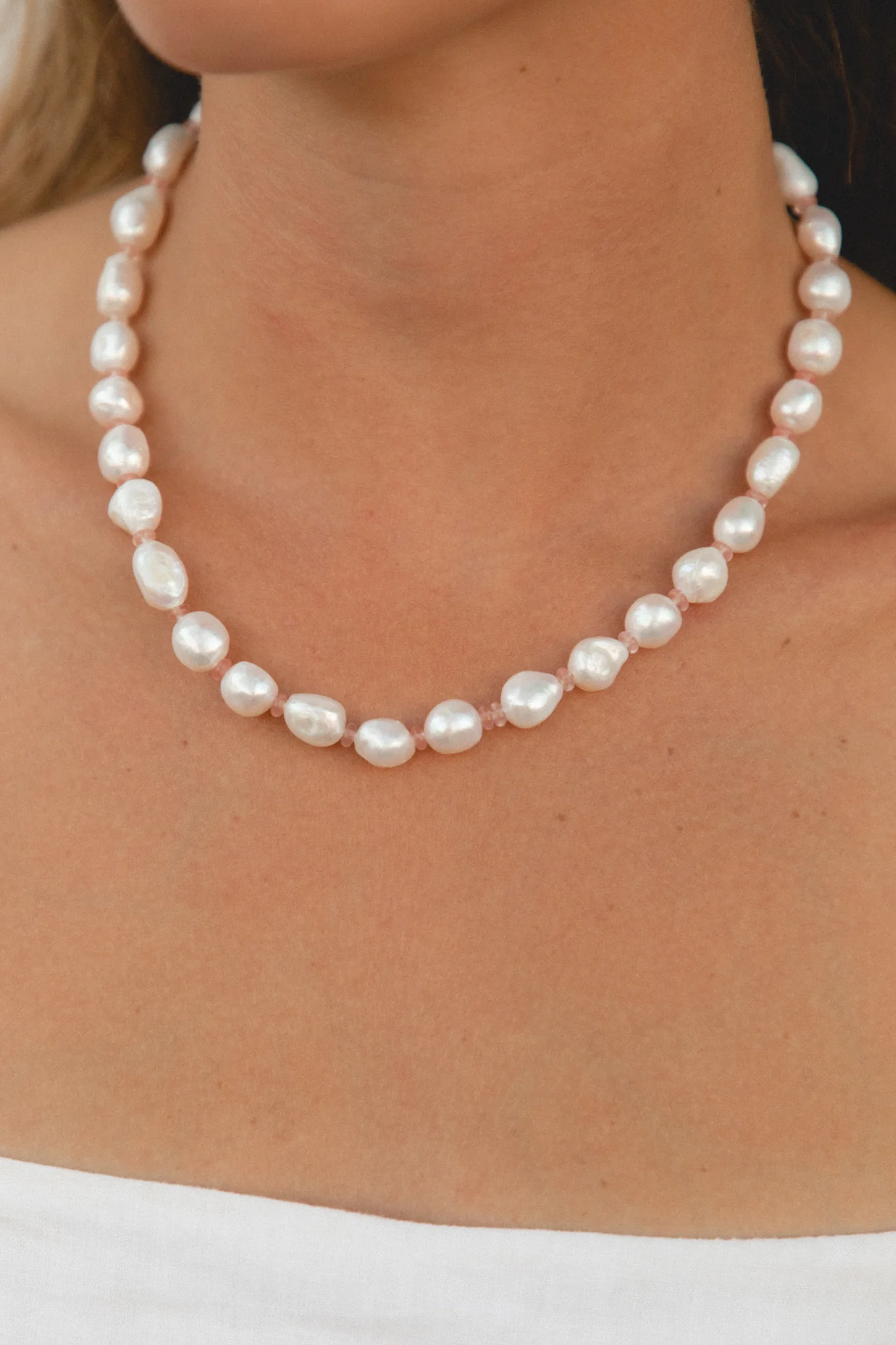 Posie Pearl Necklace