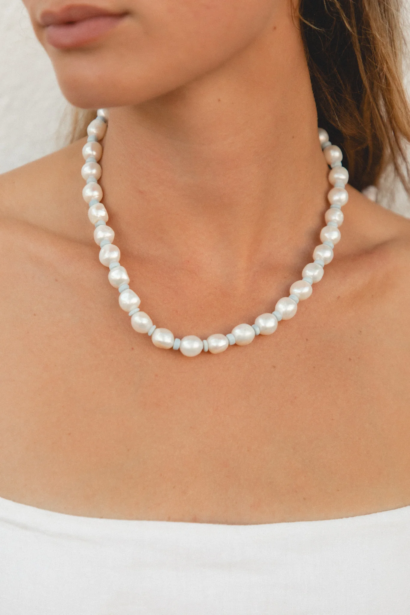 Posie Pearl Necklace - Image 4