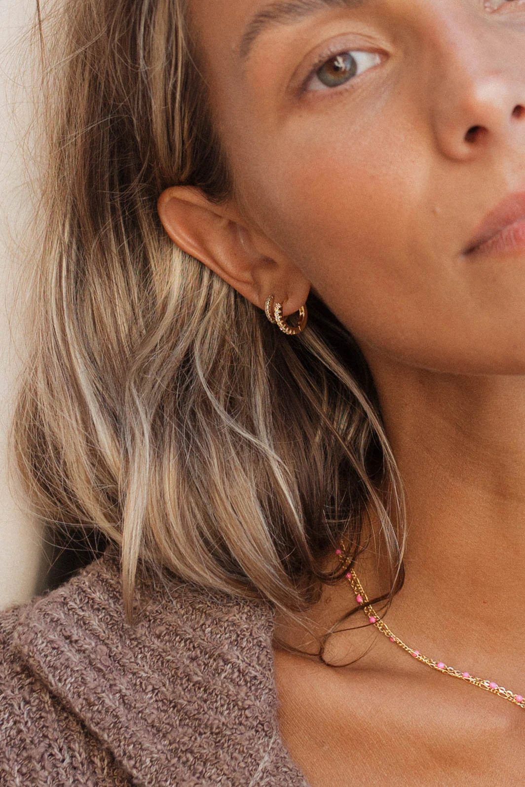 Rhinestone Hoops - Image 4
