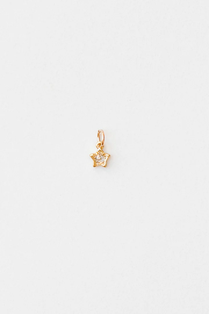 Rhinestone Star Charm