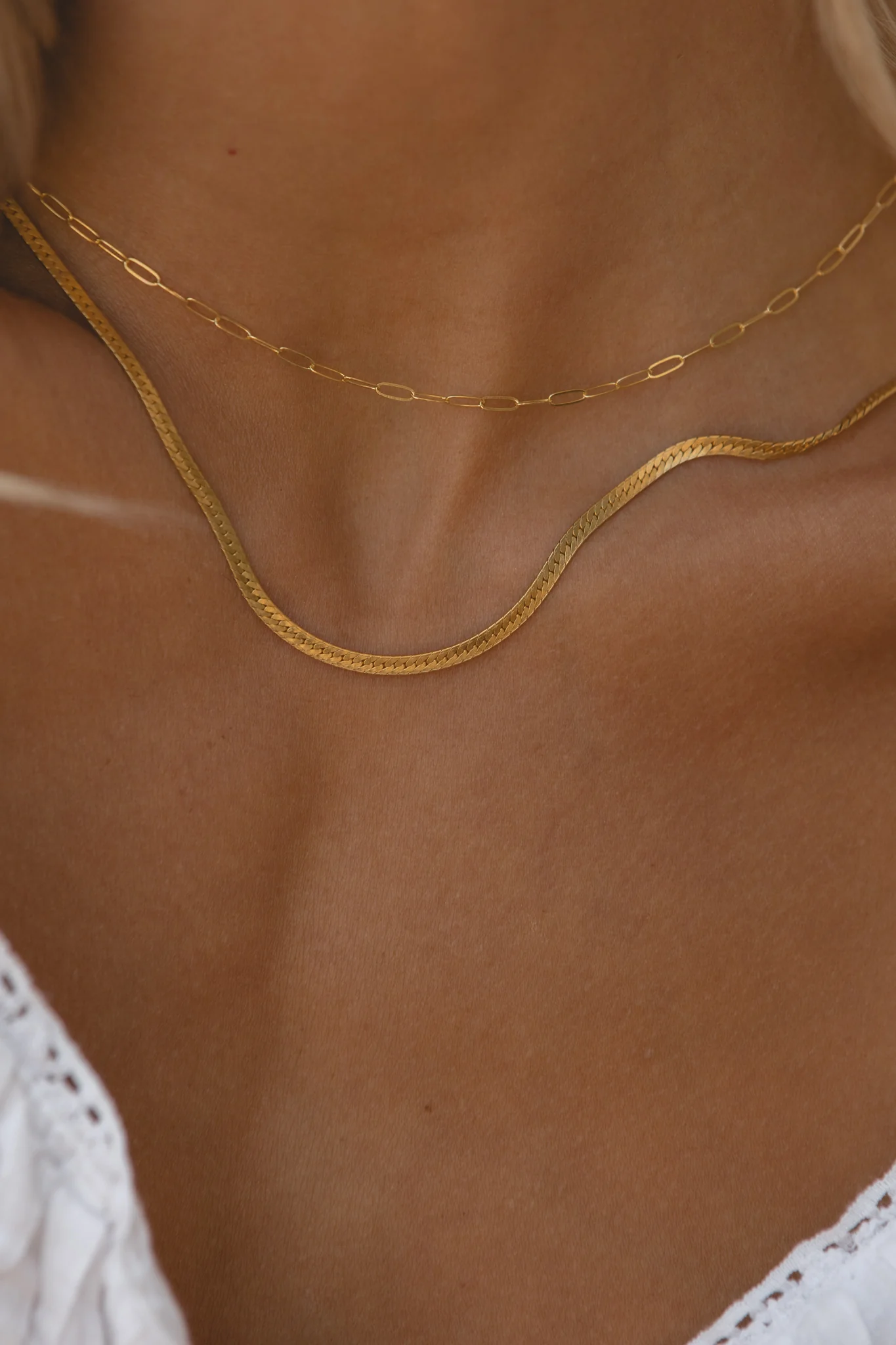 Riva Herringbone Chain - Image 3