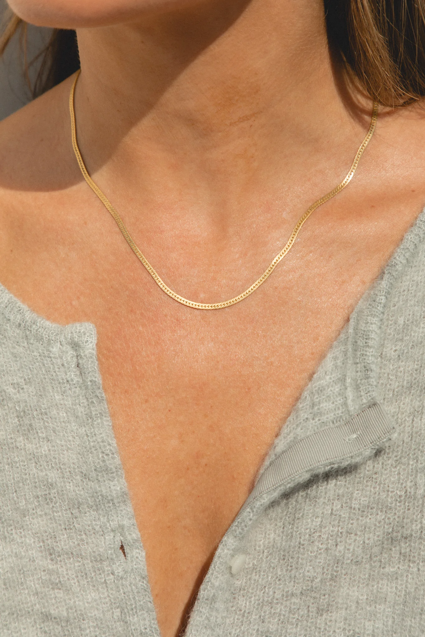 Riva Herringbone Chain - Image 4