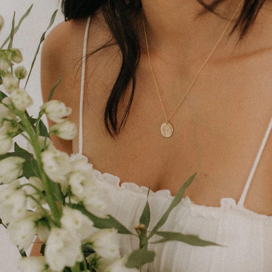 Large Floral Necklace - Image 3