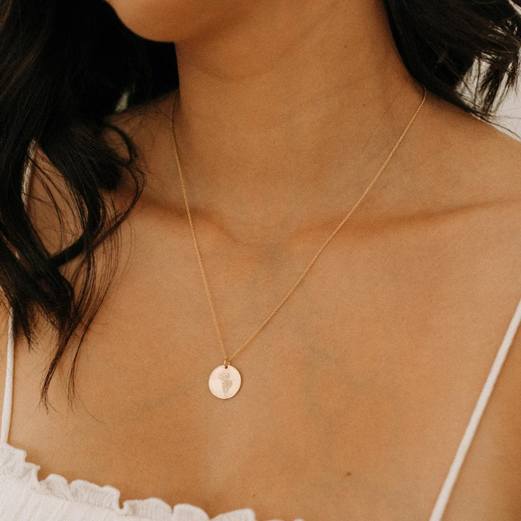 Large Floral Necklace - Image 5