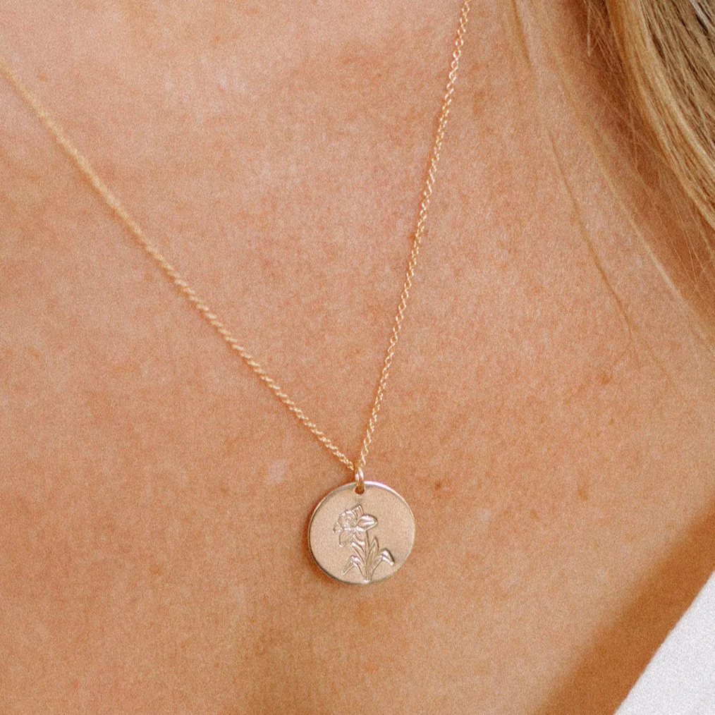 Large Floral Necklace - Image 6