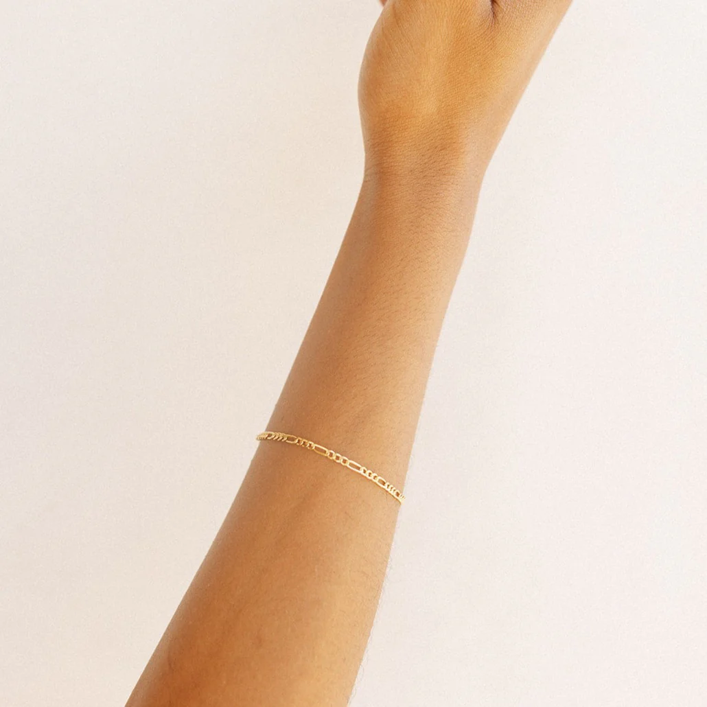 Sage Figaro Bracelet - Image 3