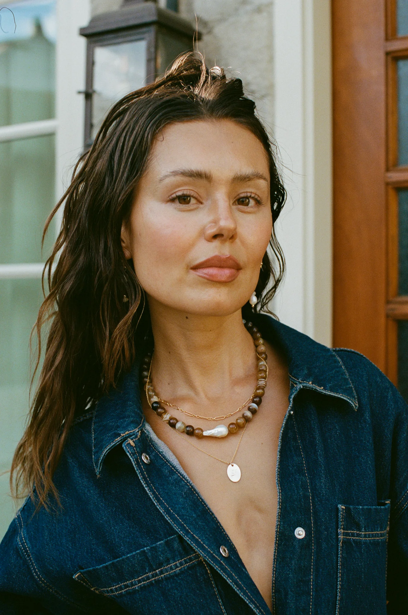 Amber Coast Beaded Necklace - Image 7