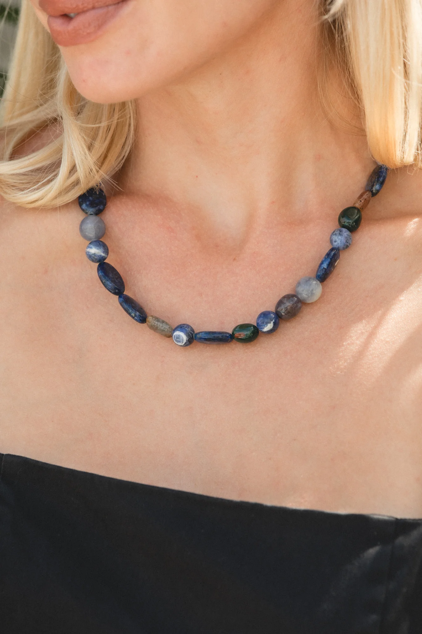 Sapphire Shore Necklace