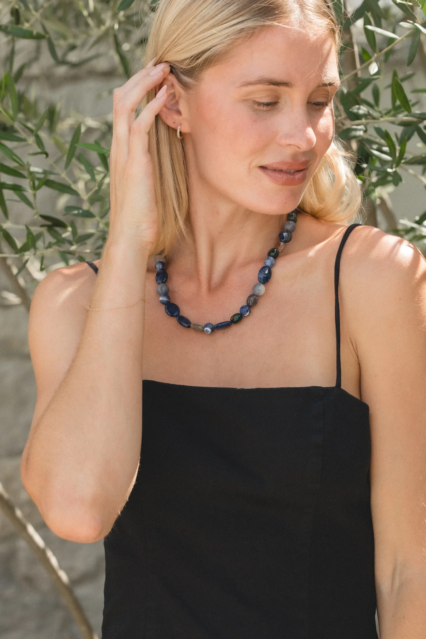 Sapphire Shore Necklace - Image 6