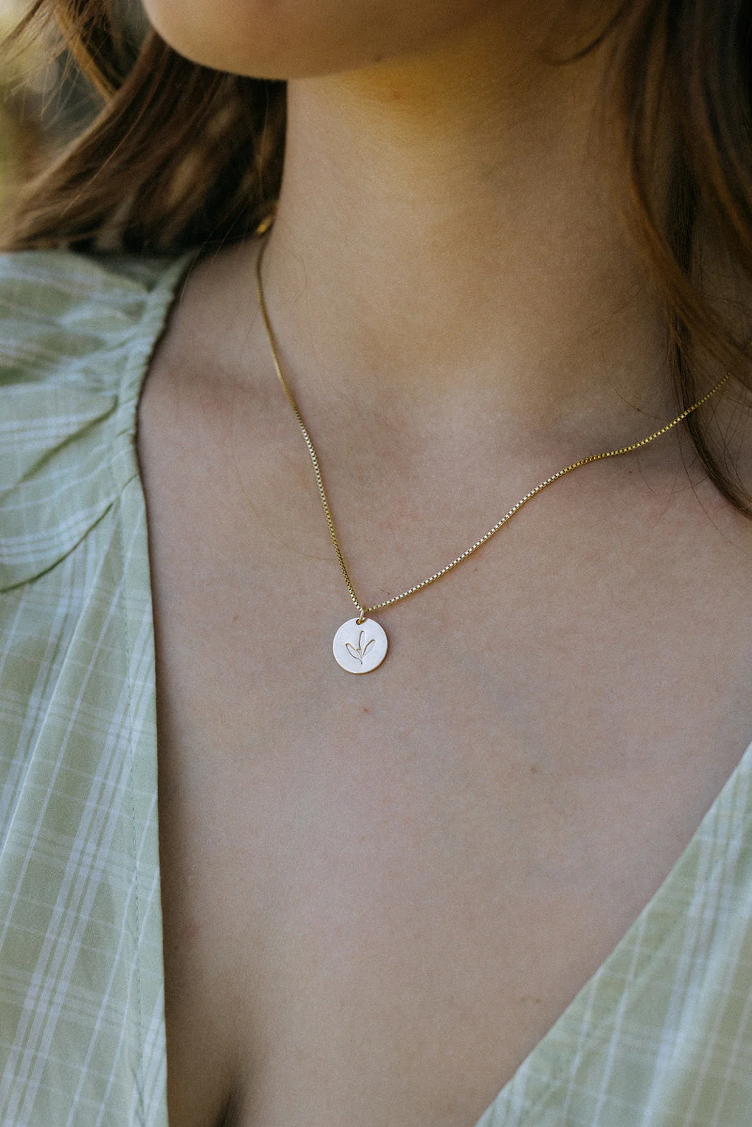 Small Botanical Necklace - Image 5