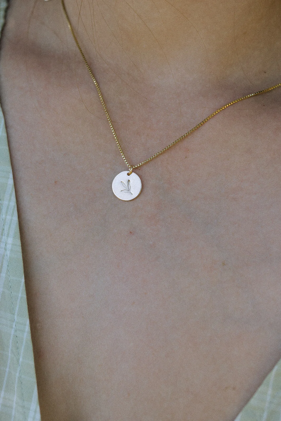 Small Botanical Necklace - Image 7