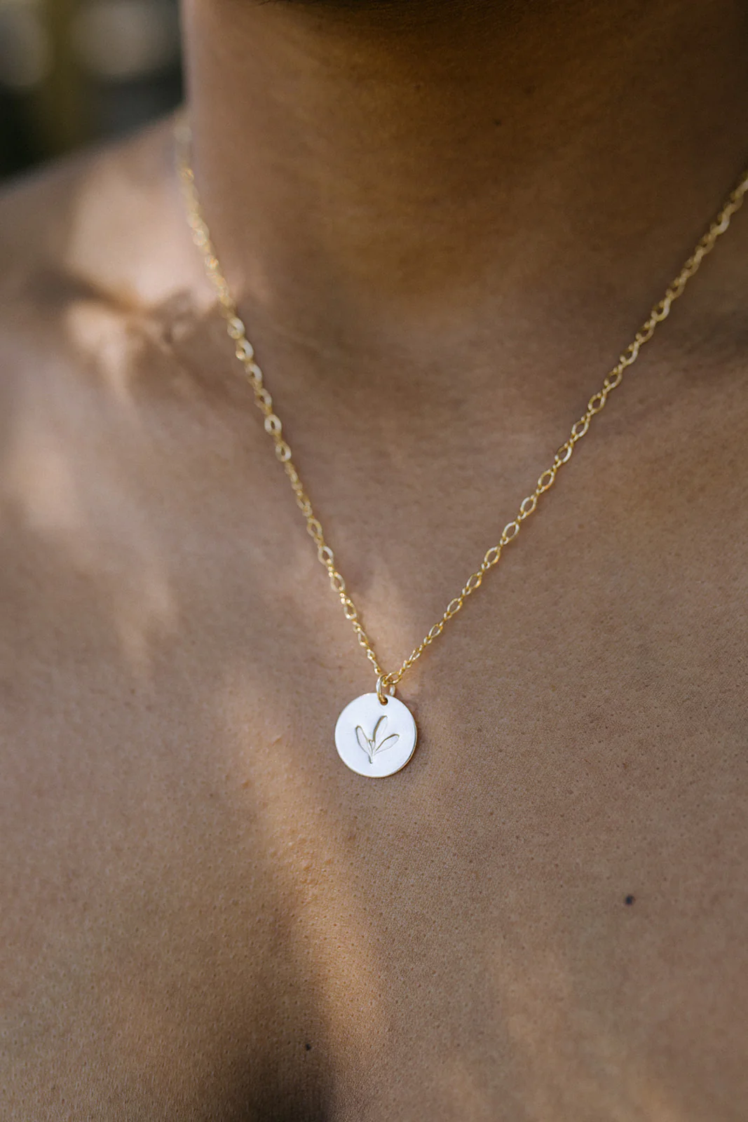 Small Botanical Necklace - Image 9