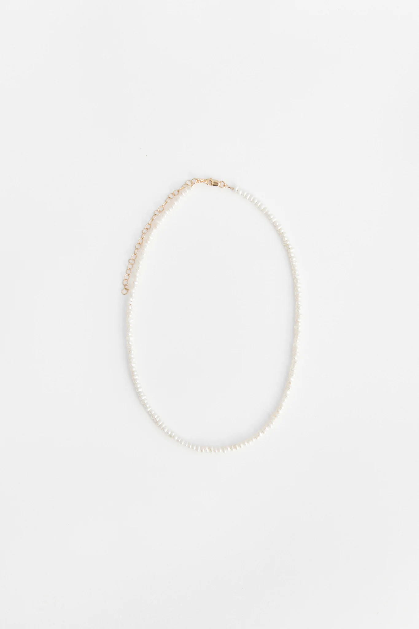 Small California Coast Pearl Necklace - Image 3