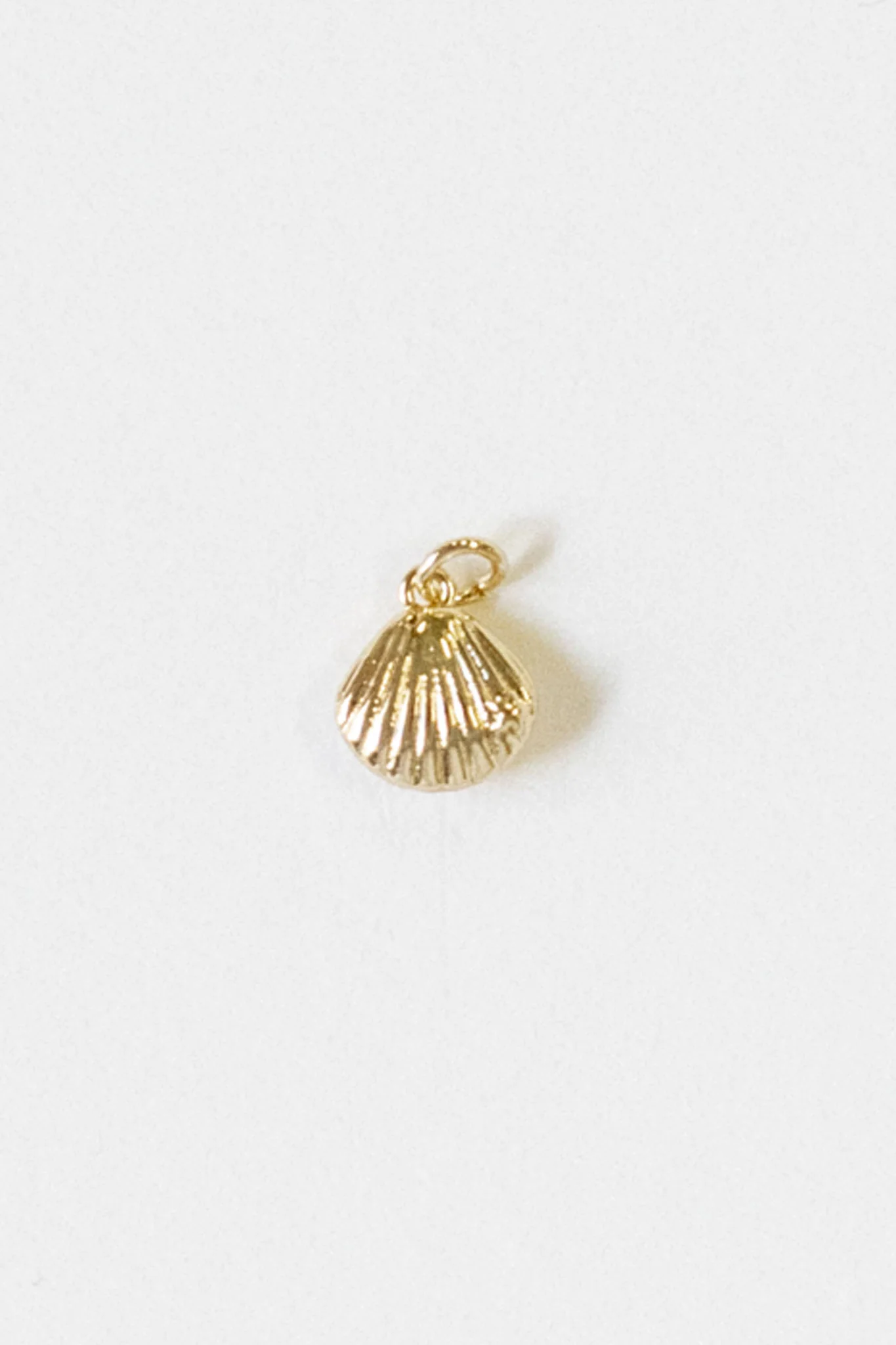 Small Clamshell Charm