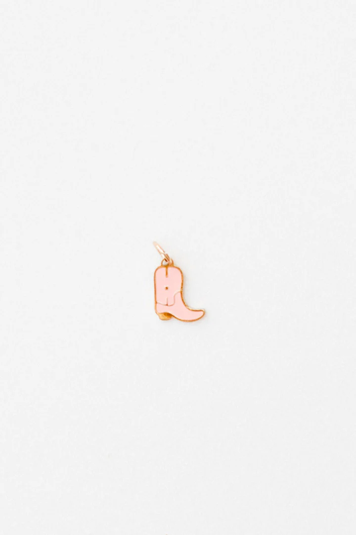 Small Pink Cowboy Boot
