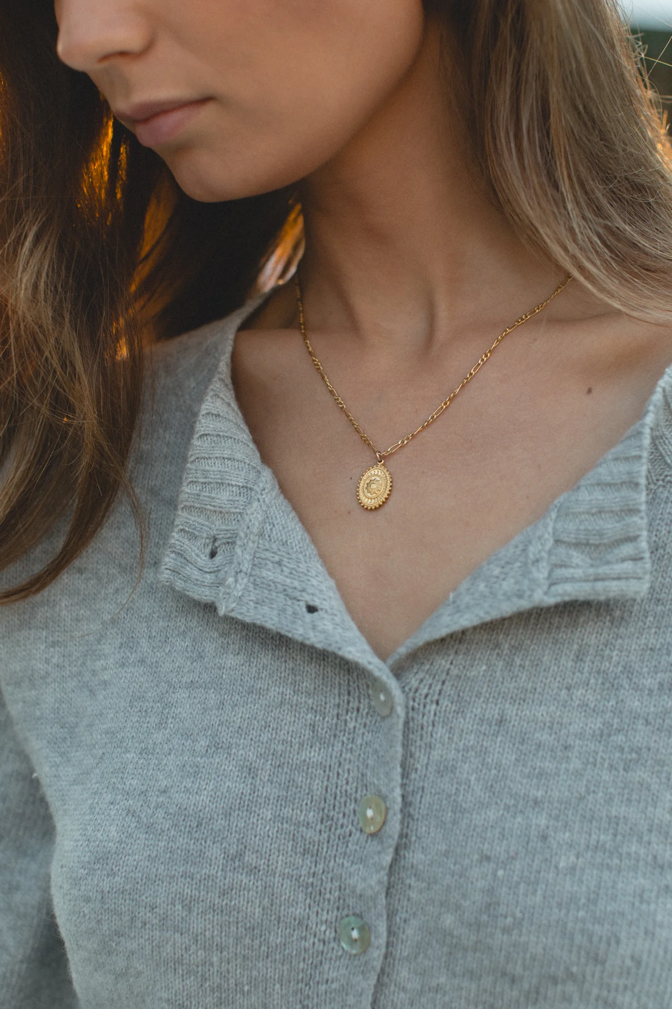Sun Pendant Necklace - Image 12