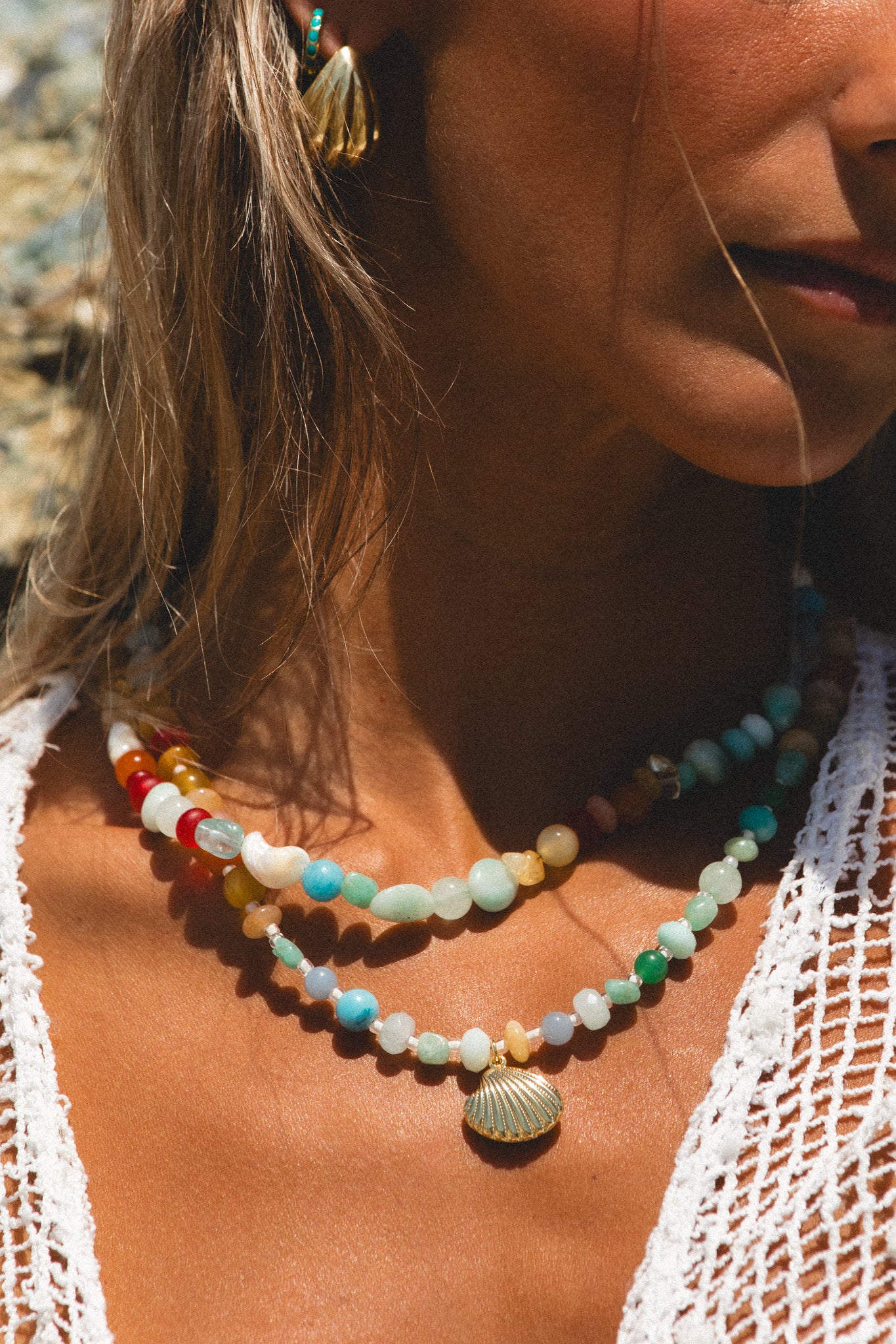 Sunrise Beaded Necklace - Image 2
