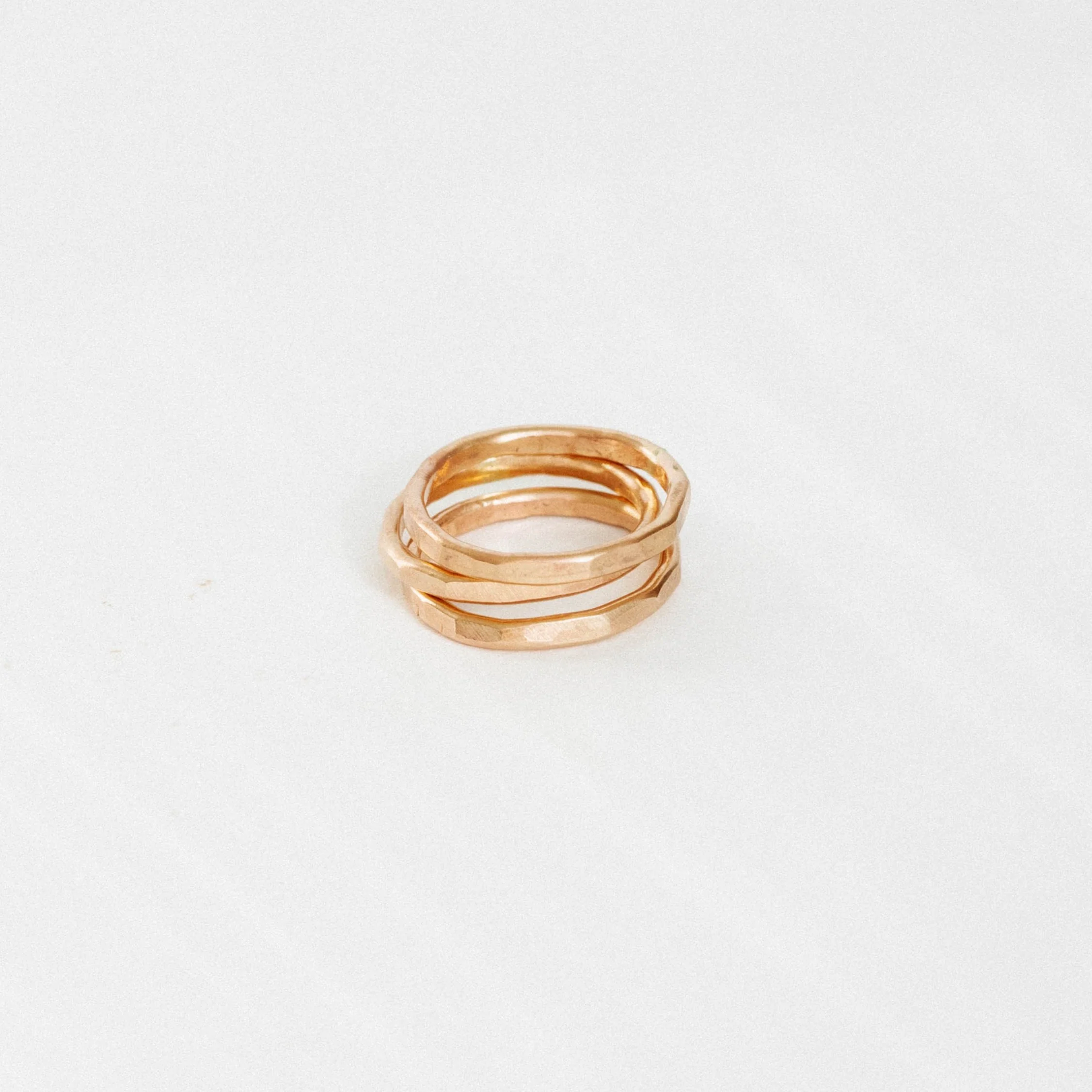 Thick Hammered Ring - Image 3