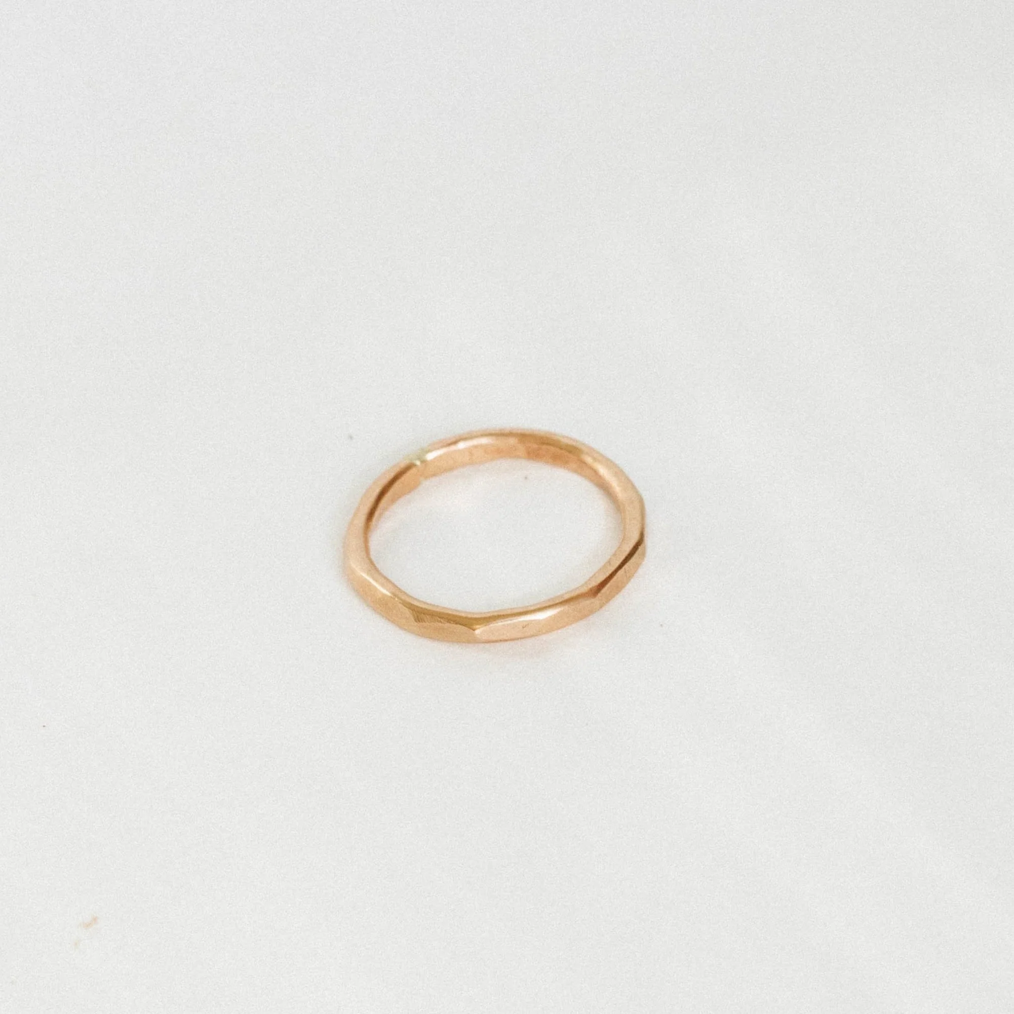 Thick Hammered Ring - Image 8