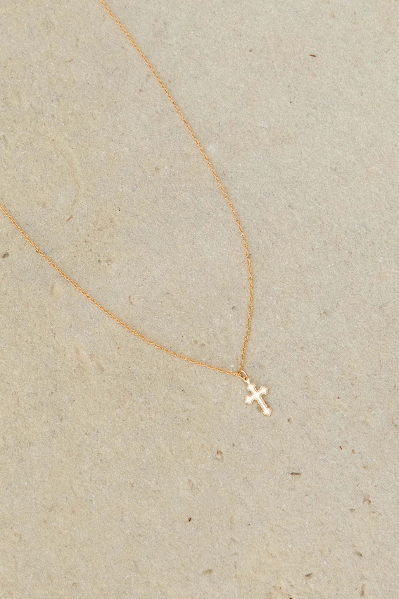 Vintage Cross Necklace - Image 2