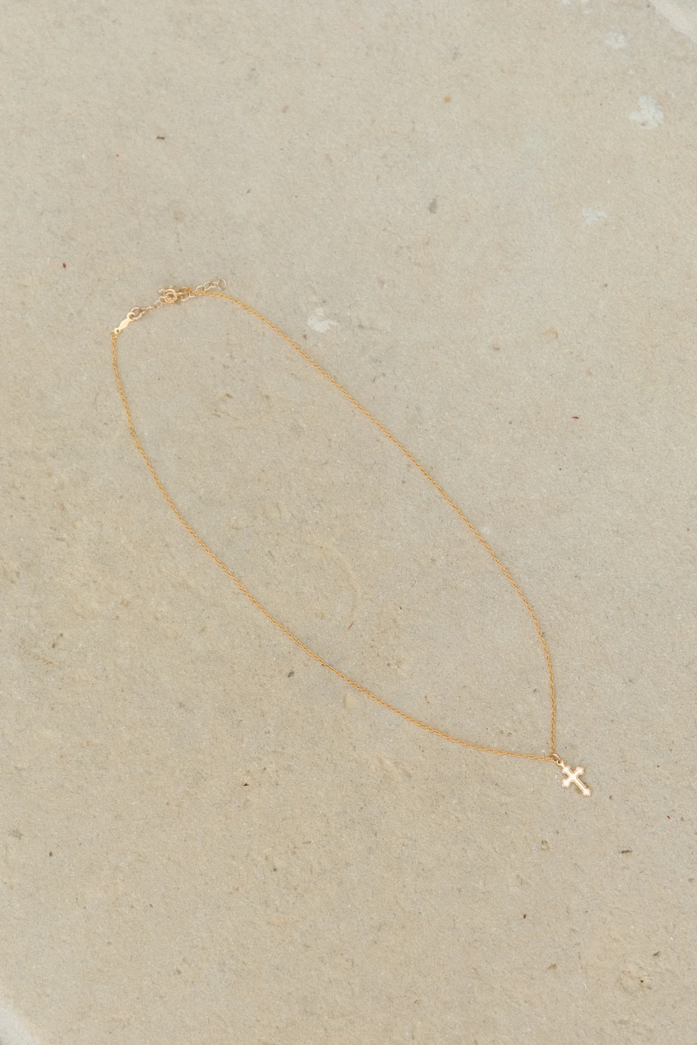 Vintage Cross Necklace - Image 4