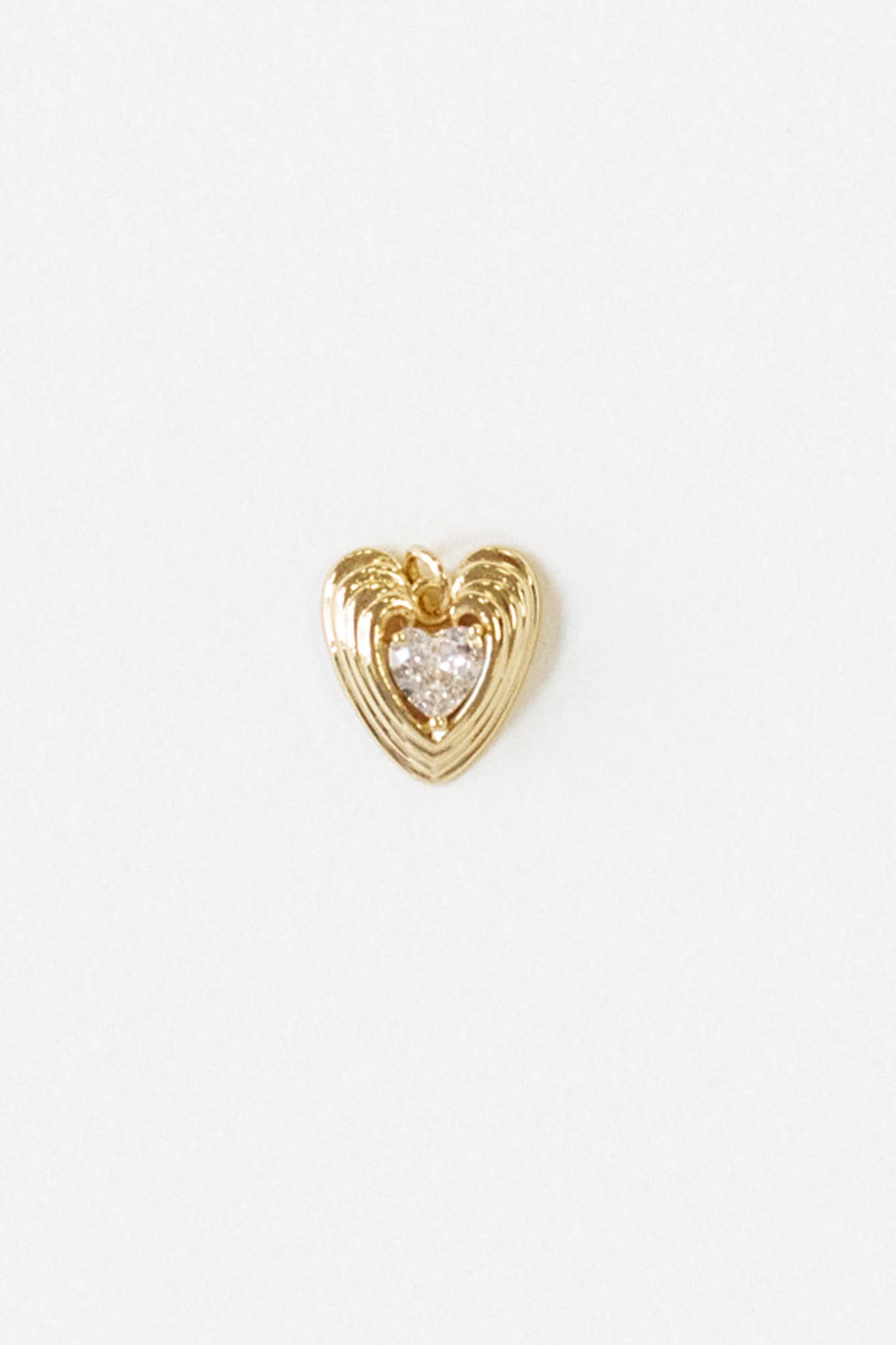 Vintage Heart Charm