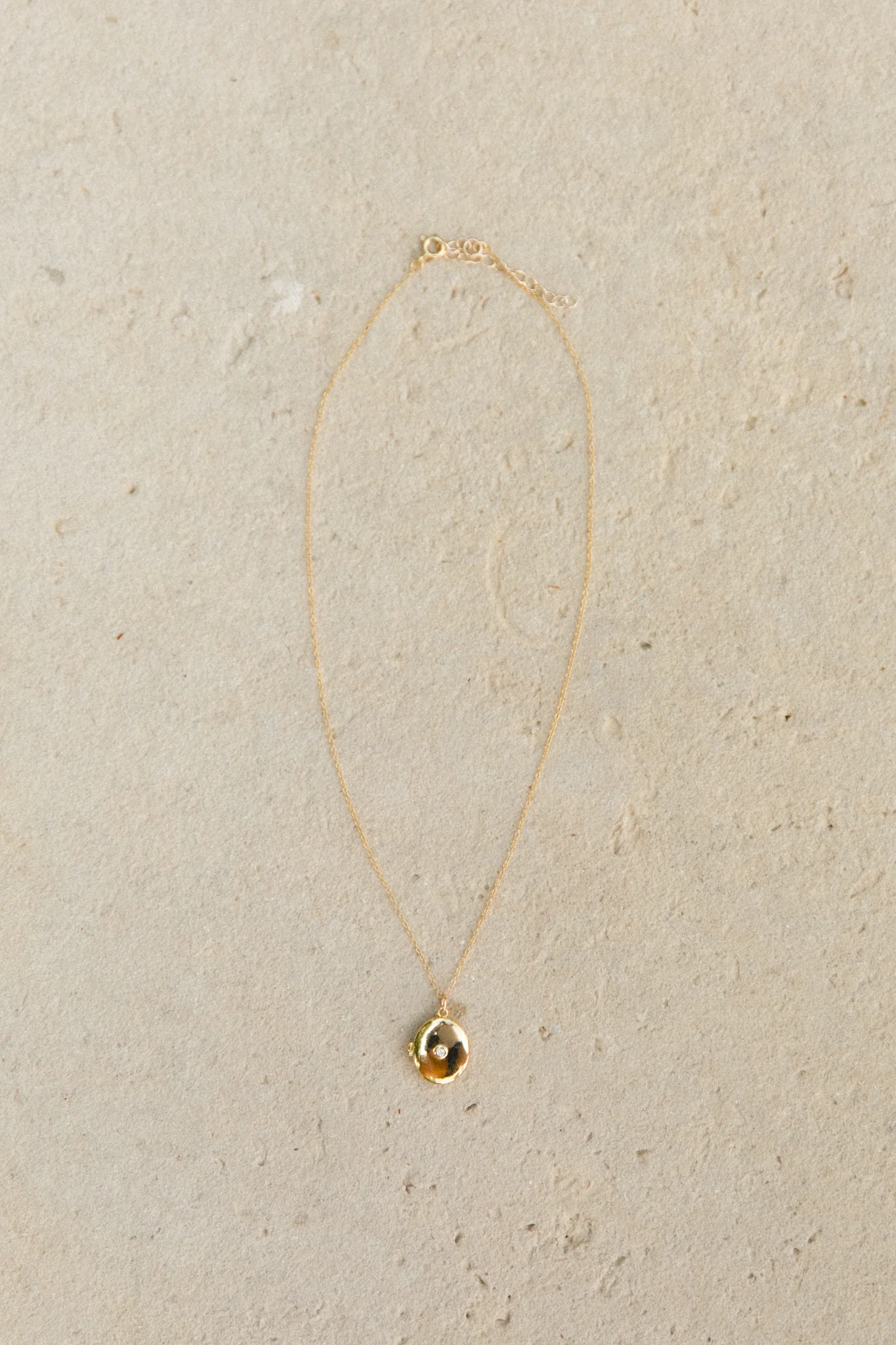 Rhinestone Oval Locket - Image 5